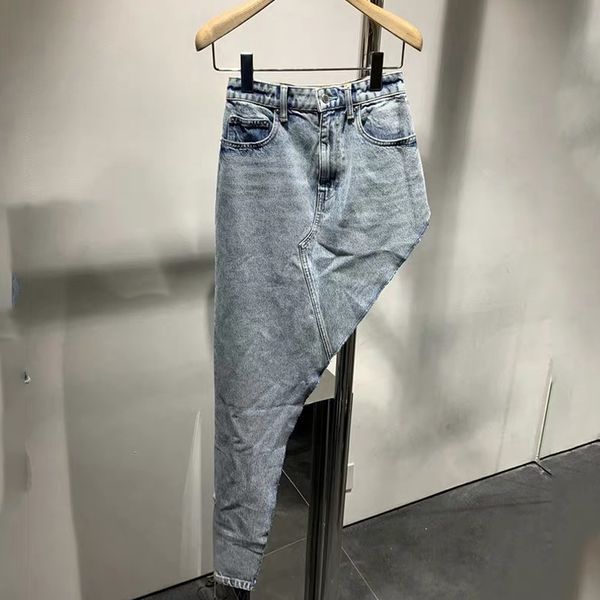ladies denim midi skirt asymmetric 2020 new women pockets fashion long skirts, Black
ladies denim midi skirt asymmetric 2020 new women pockets fashion long skirts, Black