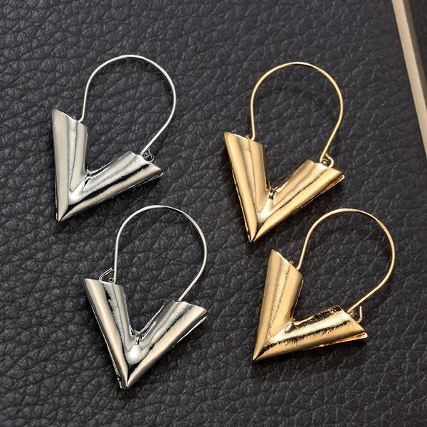 women earrings 2019 stylish and simple metal letter v-shaped earrings stainless steel jewelry minimalist jewelry pendientes, Golden;silver
women earrings 2019 stylish and simple metal letter v-shaped earrings stainless steel jewelry minimalist jewelry pendientes, Golden;silver