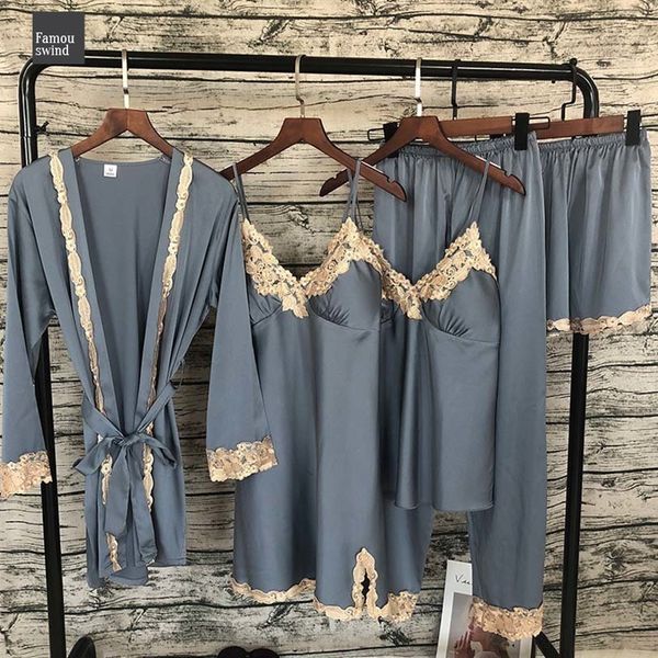 женщины атласной v шея пижама 5 шт пижама lace пижамы сон сексуального lounge pijama silk night главной одежда пижама костюм, Black;red
женщины атласной v шея пижама 5 шт пижама lace пижамы сон сексуального lounge pijama silk night главной одежда пижама костюм, Black;red
