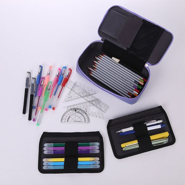 pencil case pu square pencil bag pen box multi-functional for art school supplies office drawing large capacity pouch stationery
pencil case pu square pencil bag pen box multi-functional for art school supplies office drawing large capacity pouch stationery