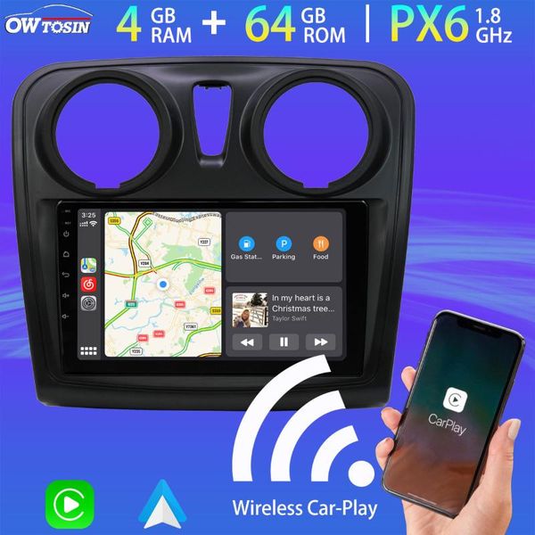 9" px6 4gb+64gb android 9.0 car multimedia player for sandero logan 2 symbol dacia 2012-2019 tda7850 5*usb gps radio ips car dvd
9" px6 4gb+64gb android 9.0 car multimedia player for sandero logan 2 symbol dacia 2012-2019 tda7850 5*usb gps radio ips car dvd