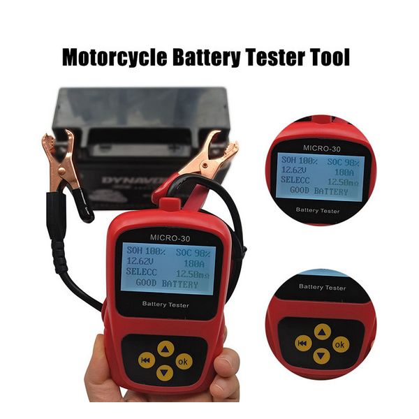 original lansl 12v battery analyzer micro-30 motorcycle battery tester with lcd display ing
original lansl 12v battery analyzer micro-30 motorcycle battery tester with lcd display ing