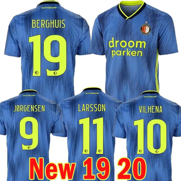 2019 2020 Feyenoord VAN PERSIE 19 20 soccer jerseys VILHENA LARSSON blue football shirt JORGENSEN camisa de futebol maillots de football kit
2019 2020 Feyenoord VAN PERSIE 19 20 soccer jerseys VILHENA LARSSON blue football shirt JORGENSEN camisa de futebol maillots de football kit