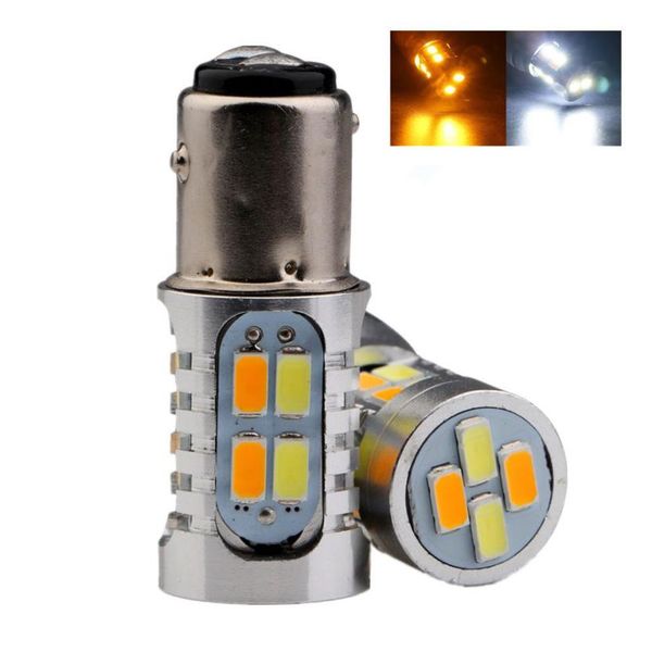 franchise 2pcs dual color white/amber switchback 1157 20-smd 5730 led light bulbs super bright tail brake dv 9-36v car styling #
franchise 2pcs dual color white/amber switchback 1157 20-smd 5730 led light bulbs super bright tail brake dv 9-36v car styling #