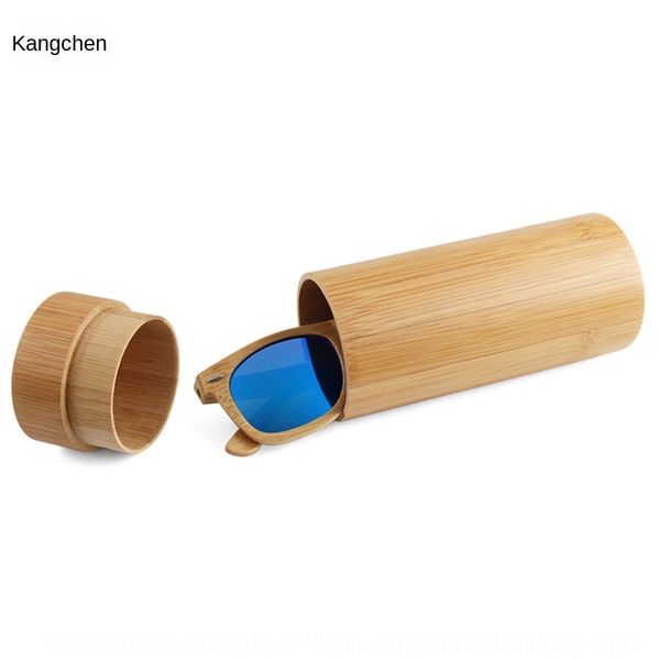 kangchen high-end handmade bamboo cylinder sun mirror case bamboo wood glasses packaging sun glasses mirror case
kangchen high-end handmade bamboo cylinder sun mirror case bamboo wood glasses packaging sun glasses mirror case