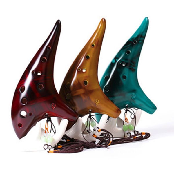new 12 holes smoked ocarina submarine style musical instrument music lover beginner instrument
new 12 holes smoked ocarina submarine style musical instrument music lover beginner instrument