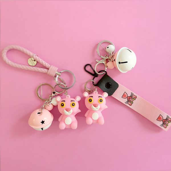 cartoon cute girl pink leopard pvc silicone soft keychain gift cute leopard car bag pendant, Silver
cartoon cute girl pink leopard pvc silicone soft keychain gift cute leopard car bag pendant, Silver