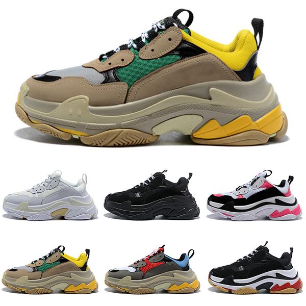 with socks men women sneakers paris platform luxury vintage old grandpa black designer lace-up casual shoes triple-s jogging sports trainers, White;red
with socks men women sneakers paris platform luxury vintage old grandpa black designer lace-up casual shoes triple-s jogging sports trainers, White;red