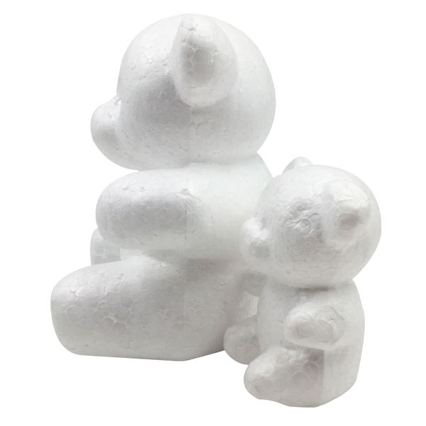 15*10cm modelling polystyrene styrofoam foam bear model handmade material diy bear christmas party decoration supplies gifts
15*10cm modelling polystyrene styrofoam foam bear model handmade material diy bear christmas party decoration supplies gifts