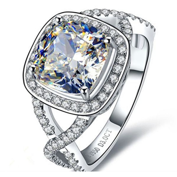 3carat twist jewelry sterling silver nscd cushion diamond engagement ring jewelry sterling silver 18k white gold plated anniversary gift, Slivery;golden
3carat twist jewelry sterling silver nscd cushion diamond engagement ring jewelry sterling silver 18k white gold plated anniversary gift, Slivery;golden