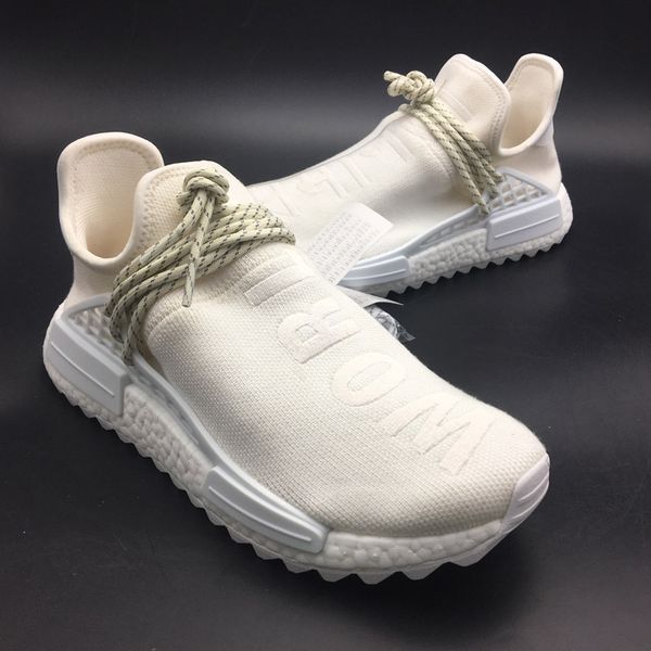 New Human Race Hu Designer Full White Running Shoes World Printing Fashion Designer Trainer Sport Sneaker With Box
New Human Race Hu Designer Full White Running Shoes World Printing Fashion Designer Trainer Sport Sneaker With Box