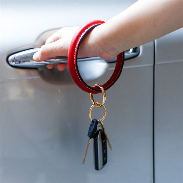 charm keyrings leather wrap bracelets key pendants chain bangles keys ring holder wristbands diy wristlet car keychains accessories 6 colors, Slivery;golden
charm keyrings leather wrap bracelets key pendants chain bangles keys ring holder wristbands diy wristlet car keychains accessories 6 colors, Slivery;golden