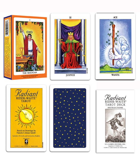 6 Styles Tarots Witch Rider Smith Waite Shadowscapes Tarot Deck Board Game Cards with Colorful Box English Version
6 Styles Tarots Witch Rider Smith Waite Shadowscapes Tarot Deck Board Game Cards with Colorful Box English Version