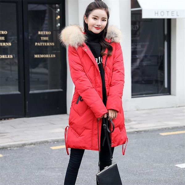 2018 new winter for women ladies removable animal fur sweatshirt long down jacket cotton thick parks for women long warm coat, Black
2018 new winter for women ladies removable animal fur sweatshirt long down jacket cotton thick parks for women long warm coat, Black