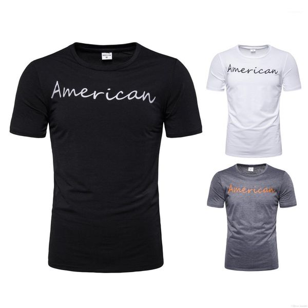 mens tshirts summer solid color round neck short sleeve mens fashion casual mens tees american letter print, White;black
mens tshirts summer solid color round neck short sleeve mens fashion casual mens tees american letter print, White;black