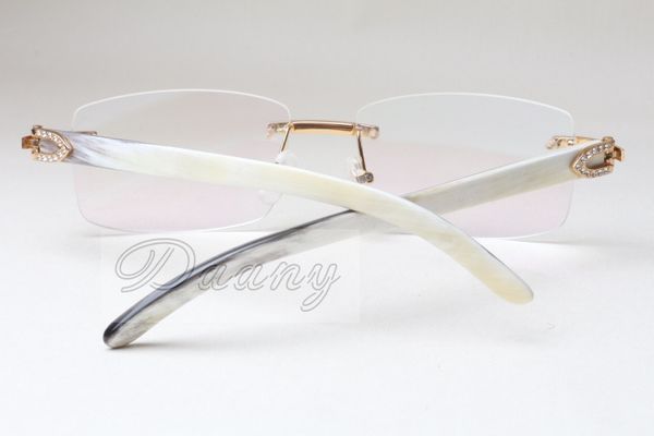 wholesale-square frames, t3524012 white lenses, natural mixed horns, eyeglassessize:56-18-140mm frames for men and women, Silver
wholesale-square frames, t3524012 white lenses, natural mixed horns, eyeglassessize:56-18-140mm frames for men and women, Silver