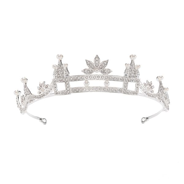 eseres vintage sliver tiara for queen bridal accessories women hair jewelry girls headbands princess diadem, Golden;white
eseres vintage sliver tiara for queen bridal accessories women hair jewelry girls headbands princess diadem, Golden;white