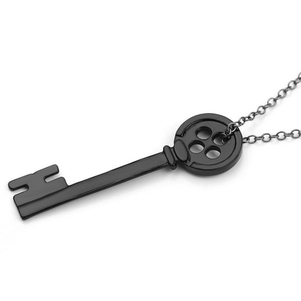 coraline key necklace personality halloween metal skeleton props neil gaiman retro black treasure chest key pendant wholesale, Silver
coraline key necklace personality halloween metal skeleton props neil gaiman retro black treasure chest key pendant wholesale, Silver