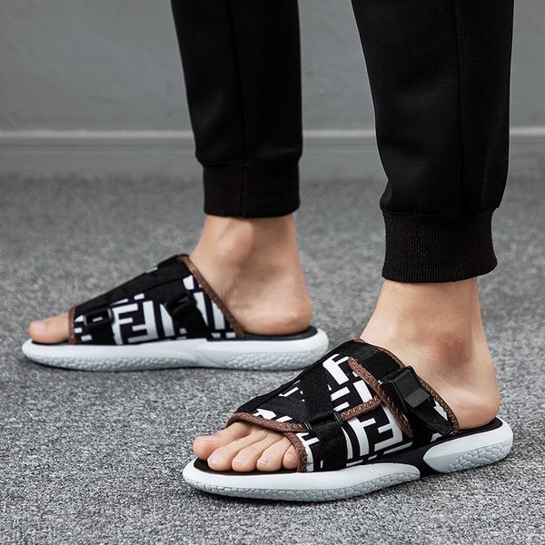 slipper men's summer new style korean-style trend students cool flip-flops men anti-slip flip-flop casual, Black
slipper men's summer new style korean-style trend students cool flip-flops men anti-slip flip-flop casual, Black