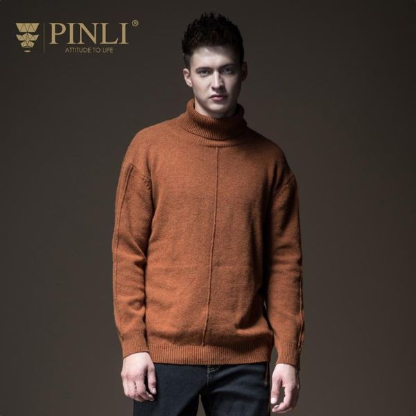pinli 2020 winter new discount clearance turtleneck pullovers wool solid slim elastic soft casual men sweater coat sale, White;black
pinli 2020 winter new discount clearance turtleneck pullovers wool solid slim elastic soft casual men sweater coat sale, White;black