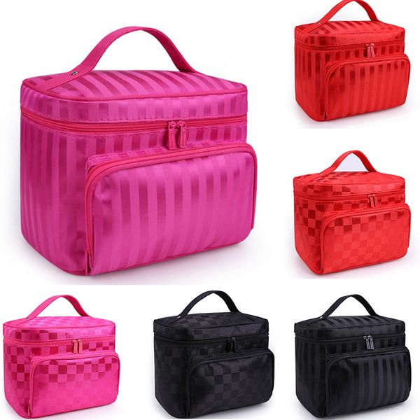 portable makeup bag for women stripe cosmetic bag large capacity multifunction travel makeup girl waterproof toiletry kits
portable makeup bag for women stripe cosmetic bag large capacity multifunction travel makeup girl waterproof toiletry kits