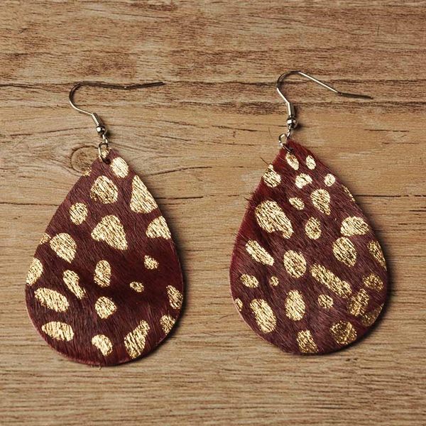 cpop genuine feather leather earrings for women golden spot print teardrop multicolors drop dangle earrings wild winter supply manufacturers, Silver
cpop genuine feather leather earrings for women golden spot print teardrop multicolors drop dangle earrings wild winter supply manufacturers, Silver