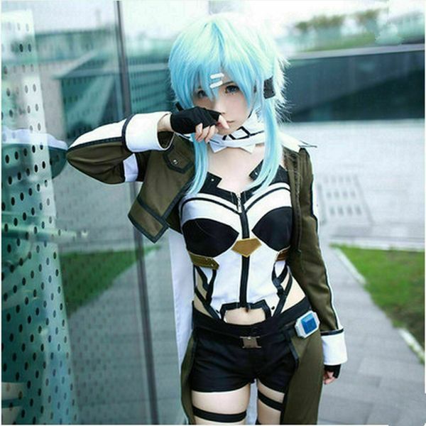 sword art online ggo asada shino sinon phantom bullet anime cosplay costume(no wig, Black;red
sword art online ggo asada shino sinon phantom bullet anime cosplay costume(no wig, Black;red