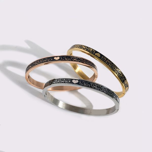 titanium steel black painting heart bangles for women new fashion cool rose gold color vintage bracelet&bangle jewelry
titanium steel black painting heart bangles for women new fashion cool rose gold color vintage bracelet&bangle jewelry