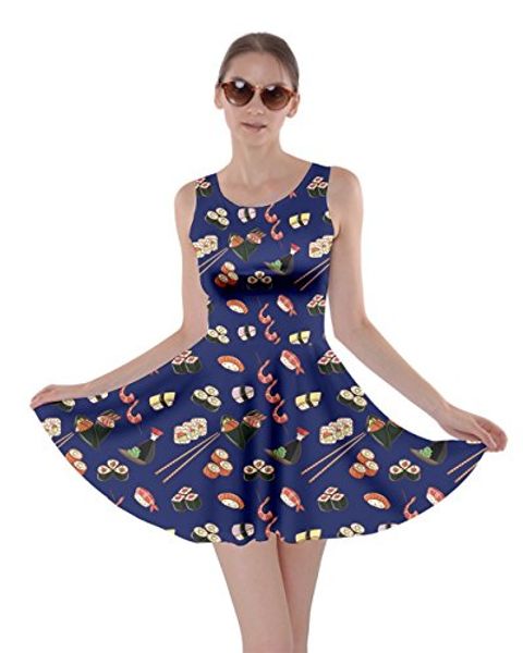 cowcow womens japan style japanese sushi goldfish fan dragon fuji pattern skater dress, xs-5xl, Black;gray
cowcow womens japan style japanese sushi goldfish fan dragon fuji pattern skater dress, xs-5xl, Black;gray