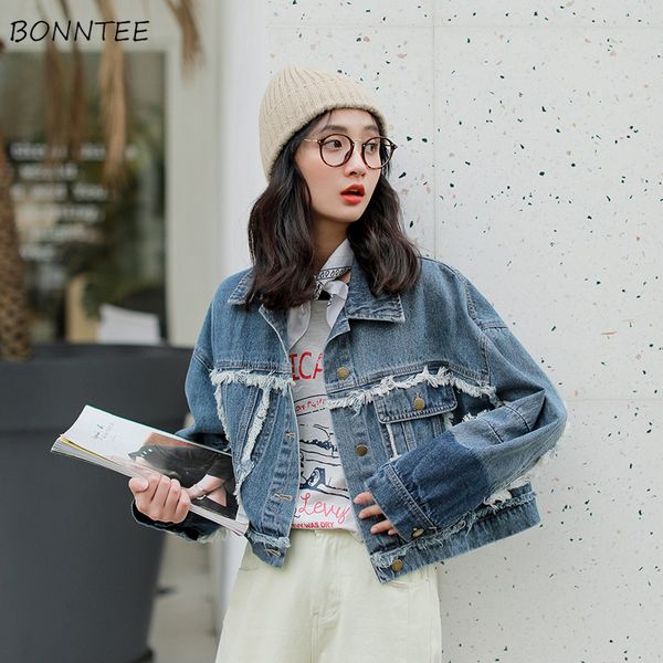 jackets women lovely sweet girls students new turn-down collar pockets casual single breasted korean style 2019 chic all-match, Black;brown
jackets women lovely sweet girls students new turn-down collar pockets casual single breasted korean style 2019 chic all-match, Black;brown