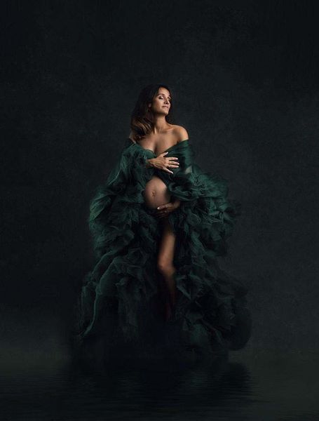 hunter green robe long sleeves 2020 new ruffles party sleepwear custom made nightgown robes puffy skirt pgraphy boudoir pajamas, White
hunter green robe long sleeves 2020 new ruffles party sleepwear custom made nightgown robes puffy skirt pgraphy boudoir pajamas, White