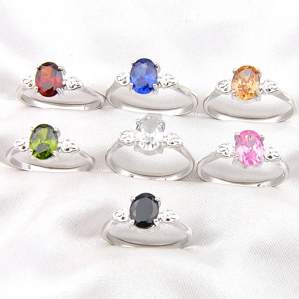 new arrival luckyshine 12 pcs 925 sterling silver mix color rings fashion oval peridot garnet morganite rings gift party ing, Golden;silver
new arrival luckyshine 12 pcs 925 sterling silver mix color rings fashion oval peridot garnet morganite rings gift party ing, Golden;silver