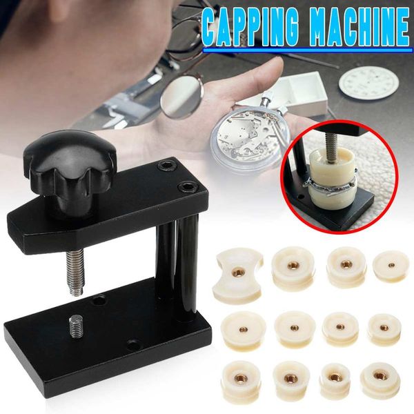 steel watchmaker tool watch press set+12pcs plastic caps back case closer fits 20-50mm more convenient labor-saving durable
steel watchmaker tool watch press set+12pcs plastic caps back case closer fits 20-50mm more convenient labor-saving durable