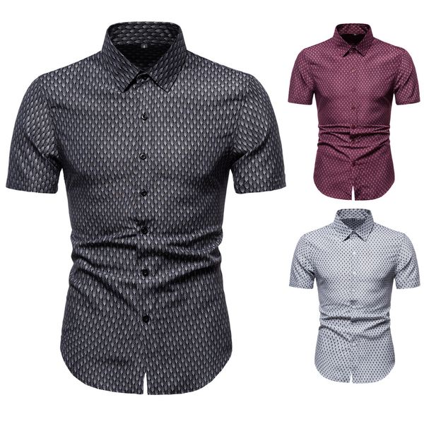 2020 summer new large short sleeve shirt nightclub printing mens half sleeve shirt cardigan, White;black
2020 summer new large short sleeve shirt nightclub printing mens half sleeve shirt cardigan, White;black