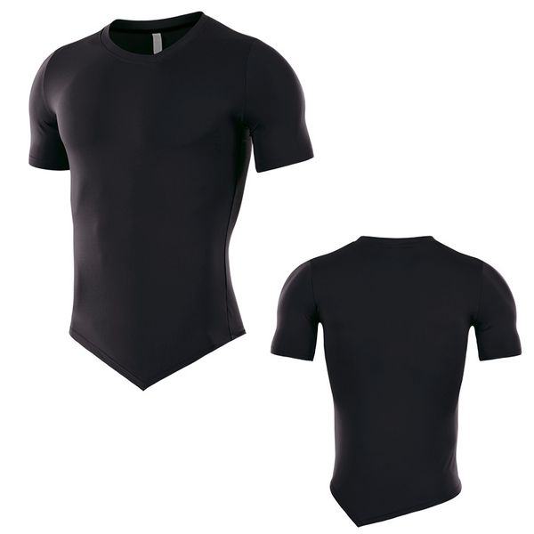 2018 new compression fitness t-shirt for man gym training sport running clothes outdoor leisure fitness tights men's t-shirts, Black;blue
2018 new compression fitness t-shirt for man gym training sport running clothes outdoor leisure fitness tights men's t-shirts, Black;blue