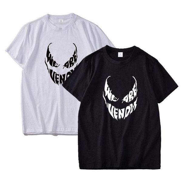 2019 mens summer t-shirt short sleeves we are venom fashion t shirt white black grey men designer crew neck short sleeve size s-3xl
2019 mens summer t-shirt short sleeves we are venom fashion t shirt white black grey men designer crew neck short sleeve size s-3xl