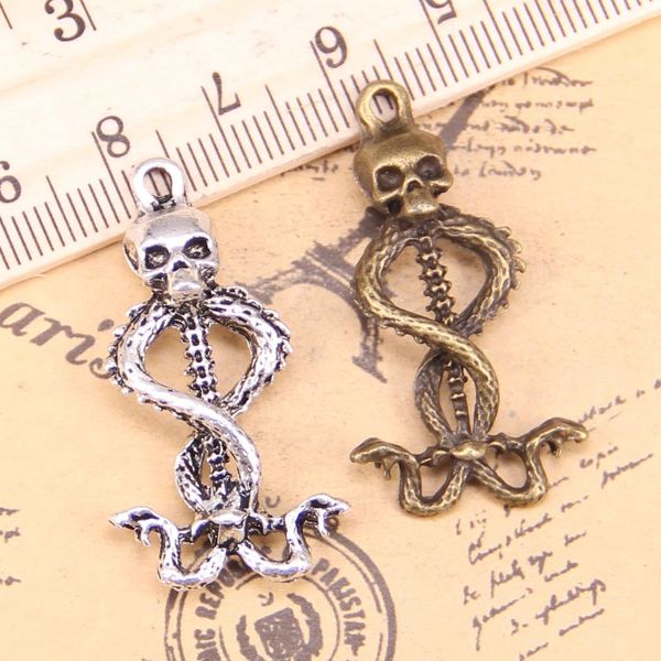 6шт подвески череп скелет палочка 37x20mm античный подвески, vintage тибетский серебряные ювелирные изделия, diy для браслета ожерелья, Bronze;silver
6шт подвески череп скелет палочка 37x20mm античный подвески, vintage тибетский серебряные ювелирные изделия, diy для браслета ожерелья, Bronze;silver