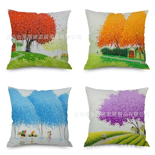 concise oil painting tree flax embrace pillow case imitate mabaozhen automobile sofa back cushion cushion pillow
concise oil painting tree flax embrace pillow case imitate mabaozhen automobile sofa back cushion cushion pillow