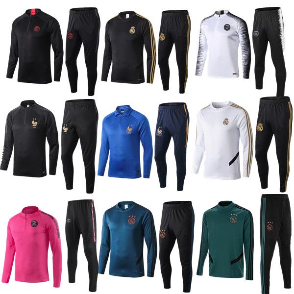 new 2019 2020 psg pink tracksuit marseilles paris soccer training suit real madrid tracksuits 19 20 mbappe lucas maillot de foot jacket kit, Black
new 2019 2020 psg pink tracksuit marseilles paris soccer training suit real madrid tracksuits 19 20 mbappe lucas maillot de foot jacket kit, Black
