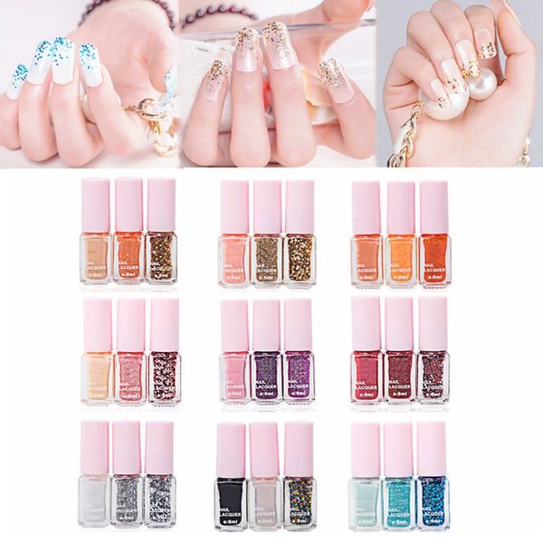 3 color/ set glitter nail polish color nail polish gradient cocktail magic gel holographic
3 color/ set glitter nail polish color nail polish gradient cocktail magic gel holographic