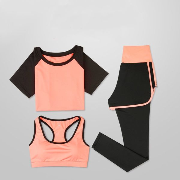 yoga set sports bra leggings t shirt women gym set clothes seamless workout fitness sportswear fitness sports suit sportswear
yoga set sports bra leggings t shirt women gym set clothes seamless workout fitness sportswear fitness sports suit sportswear