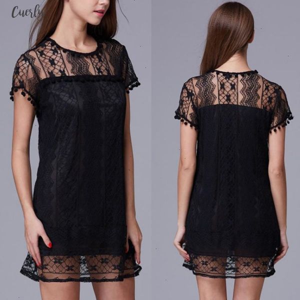 women summer dress casual sleeveless beach short girls tassel solid white mini lace dress plus size designer clothes, Black;gray
women summer dress casual sleeveless beach short girls tassel solid white mini lace dress plus size designer clothes, Black;gray