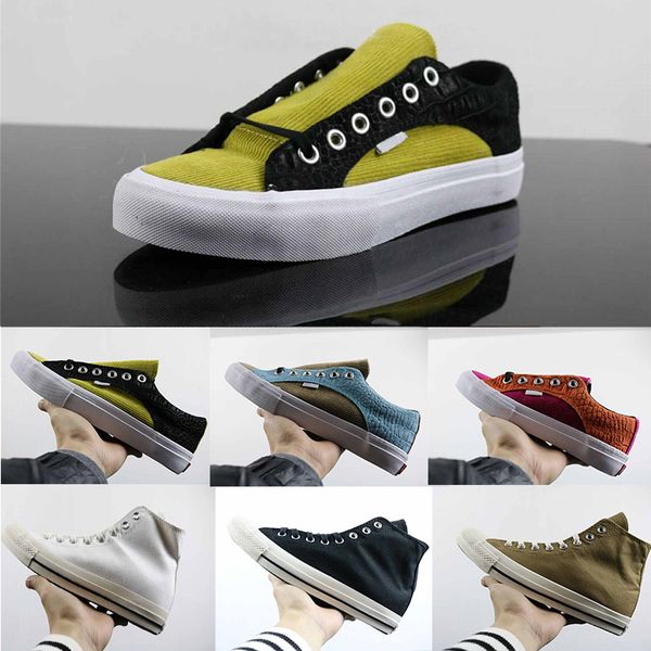 Sk8-Mid Pro Canvas Shoes Lightweight Mens Womens Sneakers Classic All-match Vulcanized shoes Crocodile Texture Skate Shoes Size 36-44 
Sk8-Mid Pro Canvas Shoes Lightweight Mens Womens Sneakers Classic All-match Vulcanized shoes Crocodile Texture Skate Shoes Size 36-44