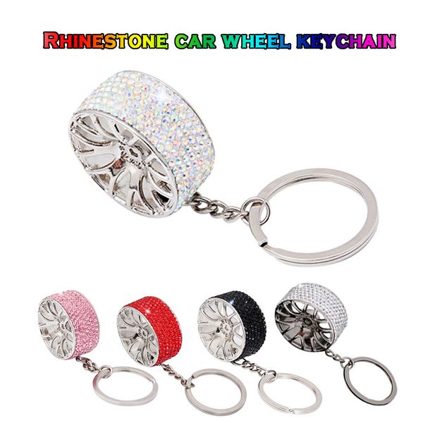 rhinestone keychain new creative wheel hub rim model car key chain keyring gift fashion shining color durable l0419
rhinestone keychain new creative wheel hub rim model car key chain keyring gift fashion shining color durable l0419