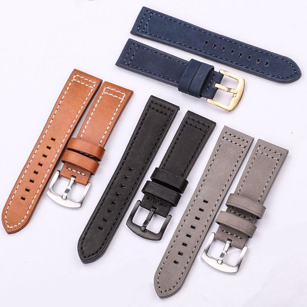 hengrc genuine leather watchbands bracelet black blue gray brown cowhide watch strap for women men 18 20mm 22mm 24mm wrist band, Black;brown
hengrc genuine leather watchbands bracelet black blue gray brown cowhide watch strap for women men 18 20mm 22mm 24mm wrist band, Black;brown