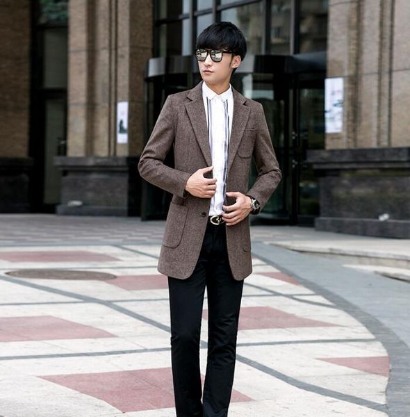 brown casual suits woolen coat men trench coats long sleeves overcoat mens cashmere coat casaco masculino inverno erkek england, Black
brown casual suits woolen coat men trench coats long sleeves overcoat mens cashmere coat casaco masculino inverno erkek england, Black