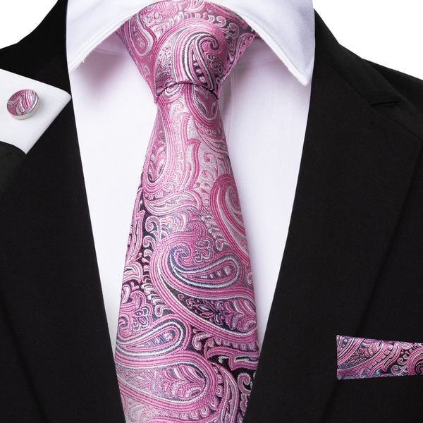 dibangu pink paisley mens ties pocket square cufflinks set silk tie for men formal wedding as gift for men necktie mj-1552, Blue;purple
dibangu pink paisley mens ties pocket square cufflinks set silk tie for men formal wedding as gift for men necktie mj-1552, Blue;purple