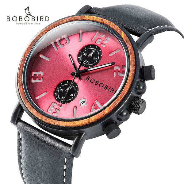 relojes hombre bobobird men watch luminous hand date display fashion wrist watches chronograph gift with box v-s28, Slivery;brown
relojes hombre bobobird men watch luminous hand date display fashion wrist watches chronograph gift with box v-s28, Slivery;brown