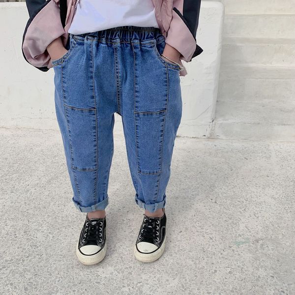 2019 Spring New Arrival korean style cotton pure color casual fashion all-match jeans pants for cute sweet baby girls and boys, Blue
2019 Spring New Arrival korean style cotton pure color casual fashion all-match jeans pants for cute sweet baby girls and boys, Blue