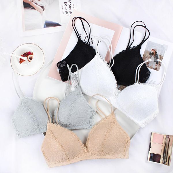 2019 lace thin new products europe and america french girl's non-steel ring bra push up large bust explicit xiao nei yi, Red;black
2019 lace thin new products europe and america french girl's non-steel ring bra push up large bust explicit xiao nei yi, Red;black
